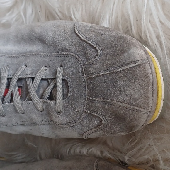 Prada Men's Suede Sneakers - Picture 3 of 16